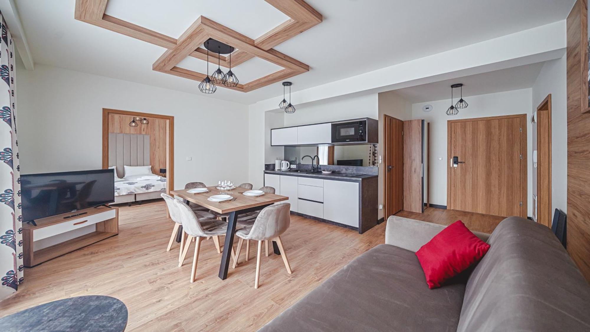 Apartamenty Sun & Snow Ski Apartments ビャウカ エクステリア 写真