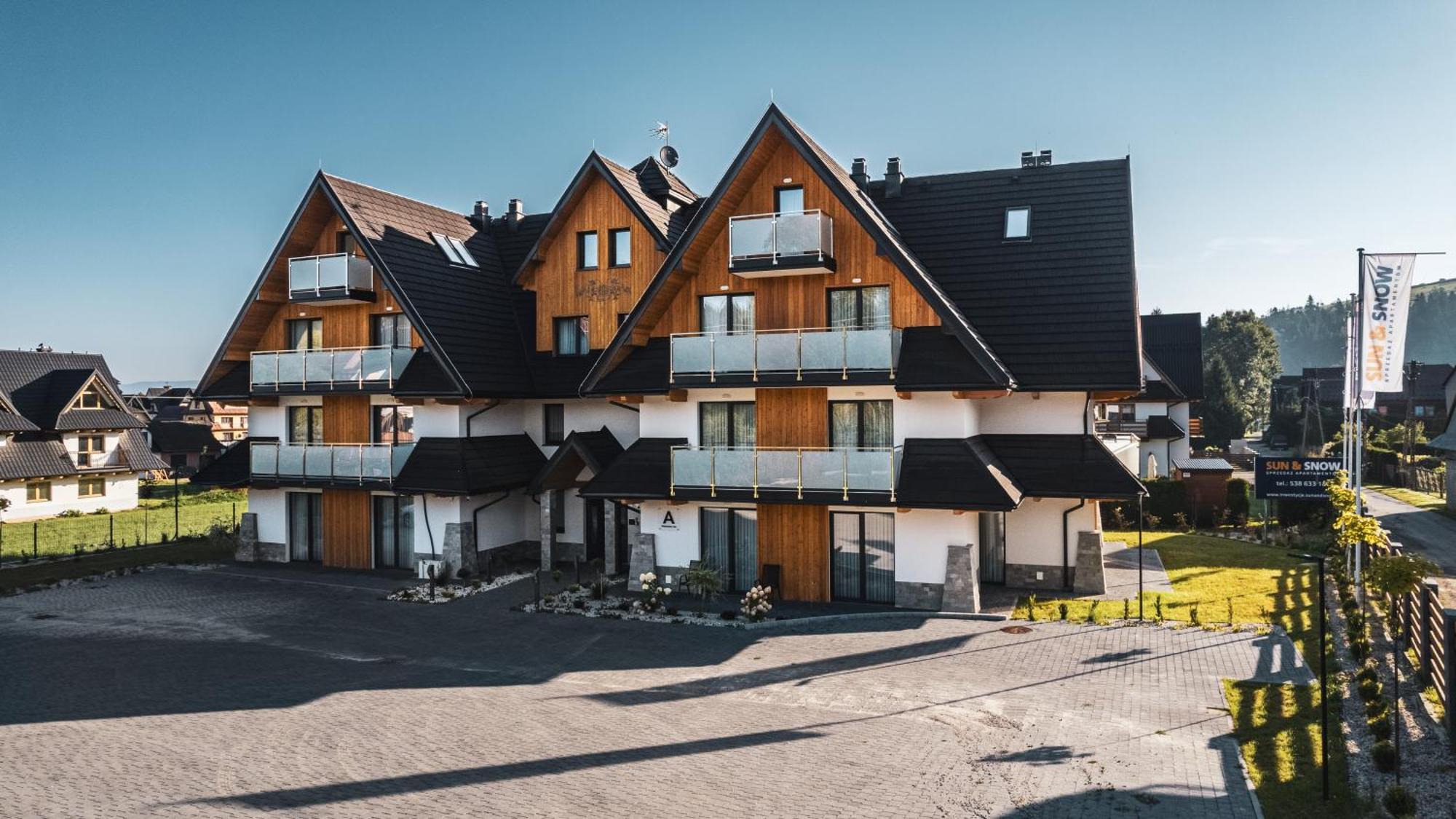Apartamenty Sun & Snow Ski Apartments ビャウカ エクステリア 写真